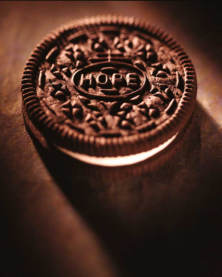  Prop Cookie | CARE | Hope cast in resin for a hunger awareness campaign 