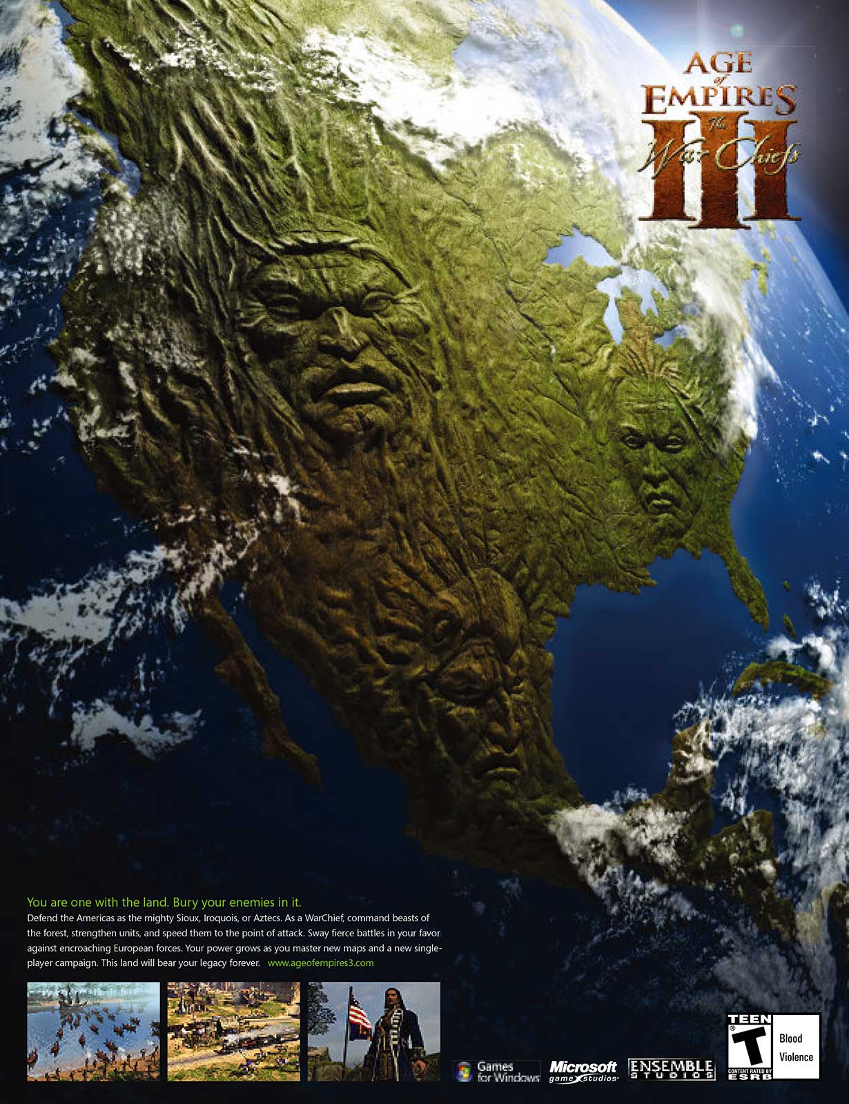  Age of Empires Globe | Bas-relief globe with Native American chief faces for magazine advertisement | Clay sculpt over spherical turned foam substrate, cast in Hydrocal and painted
 