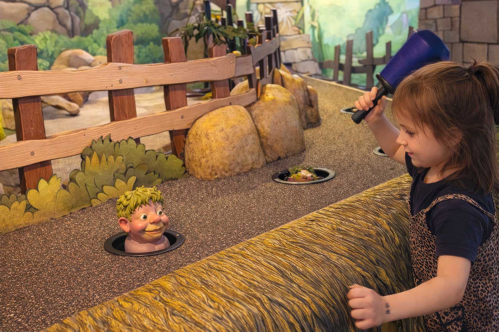  Whack-a-Thing | Sony Metreon | Cast urethane impact elements engineered for repeated public bludgeoning 