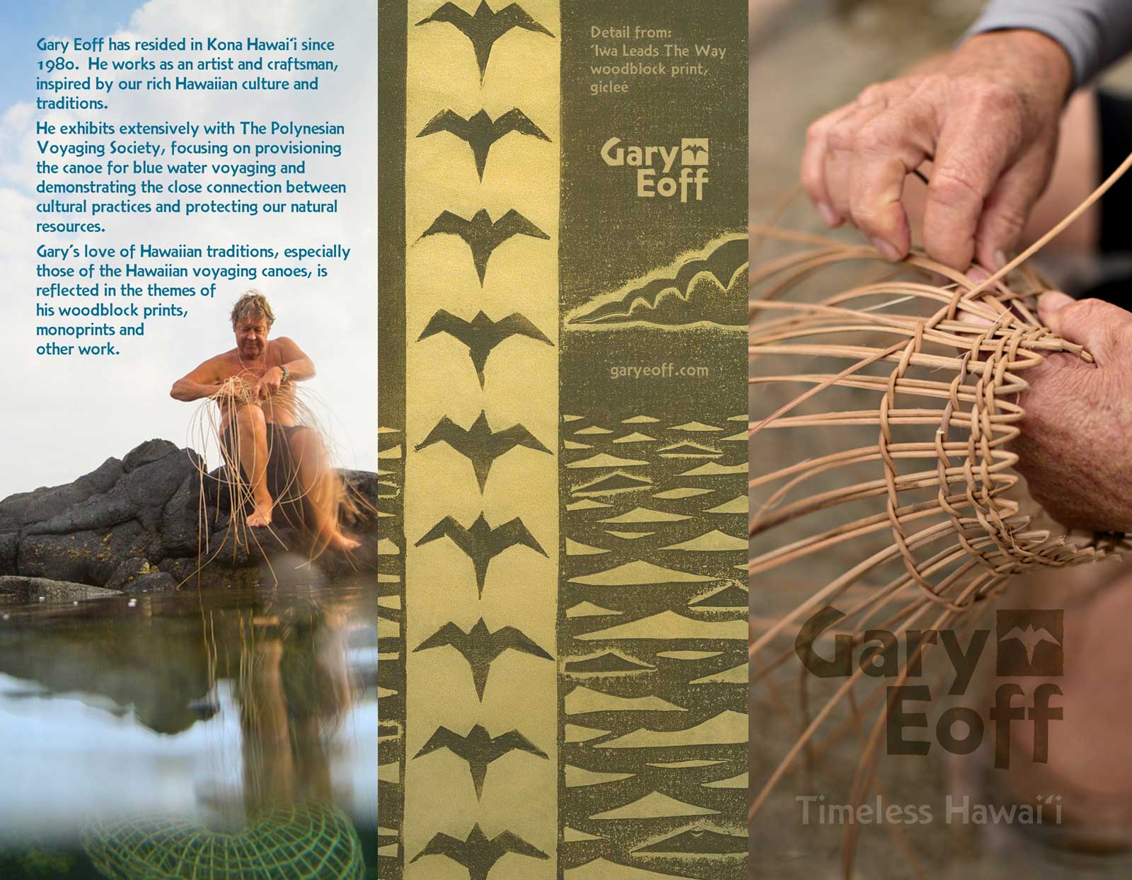  Tri-fold marketing brochure designed for print distribution. 