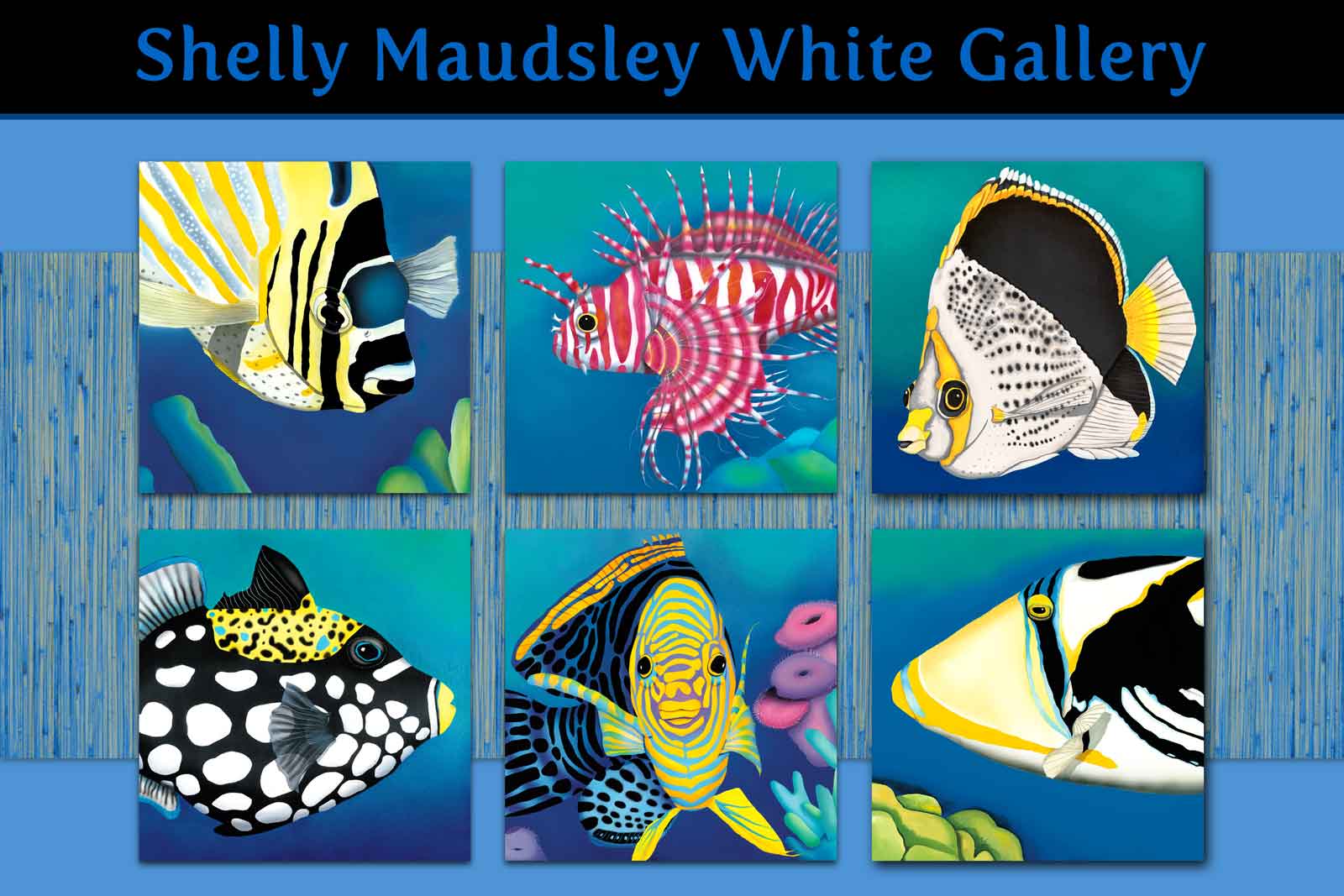  Promotional postcard design for artist 