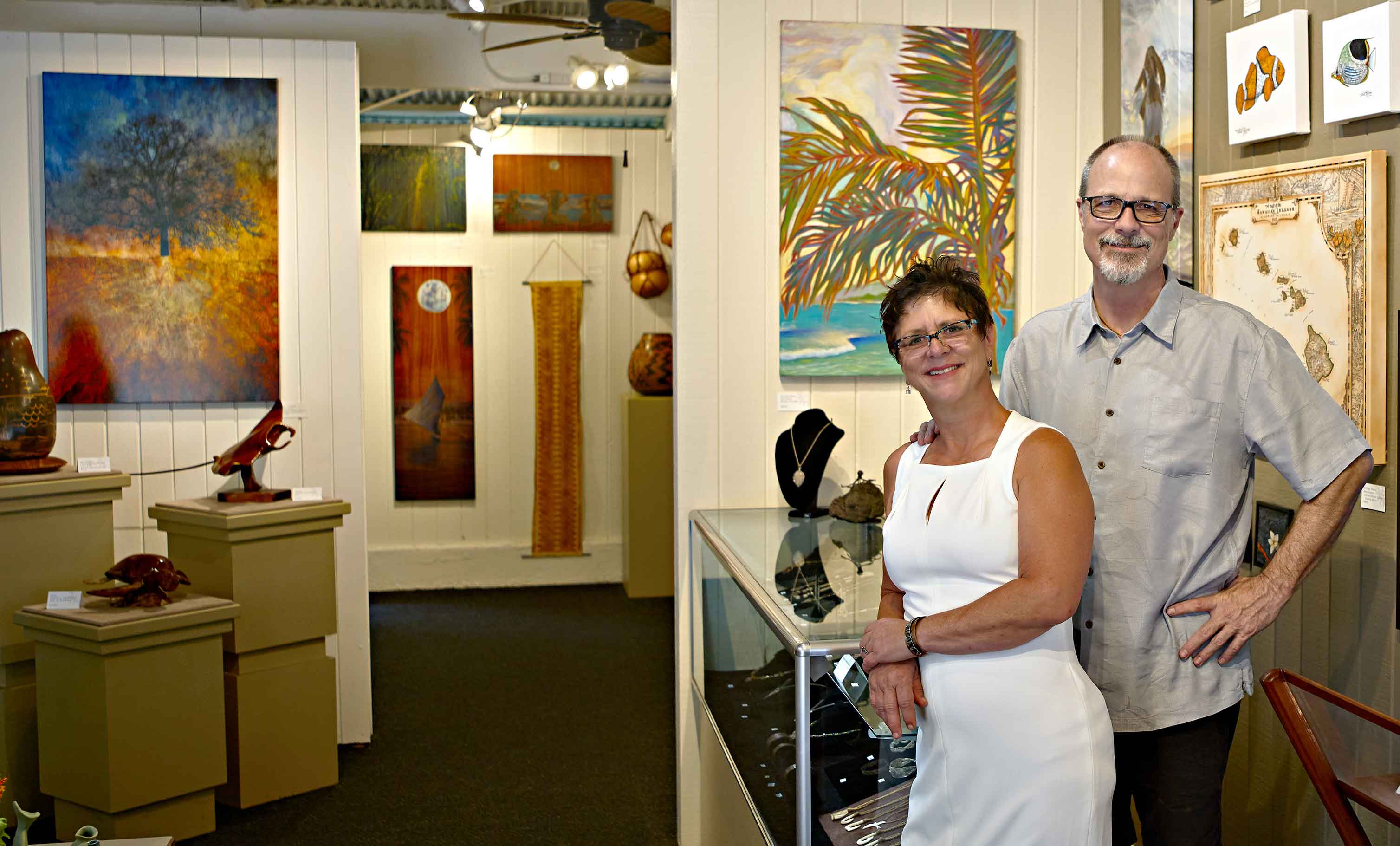  Portrait with Lisa at Glyph Art Gallery 