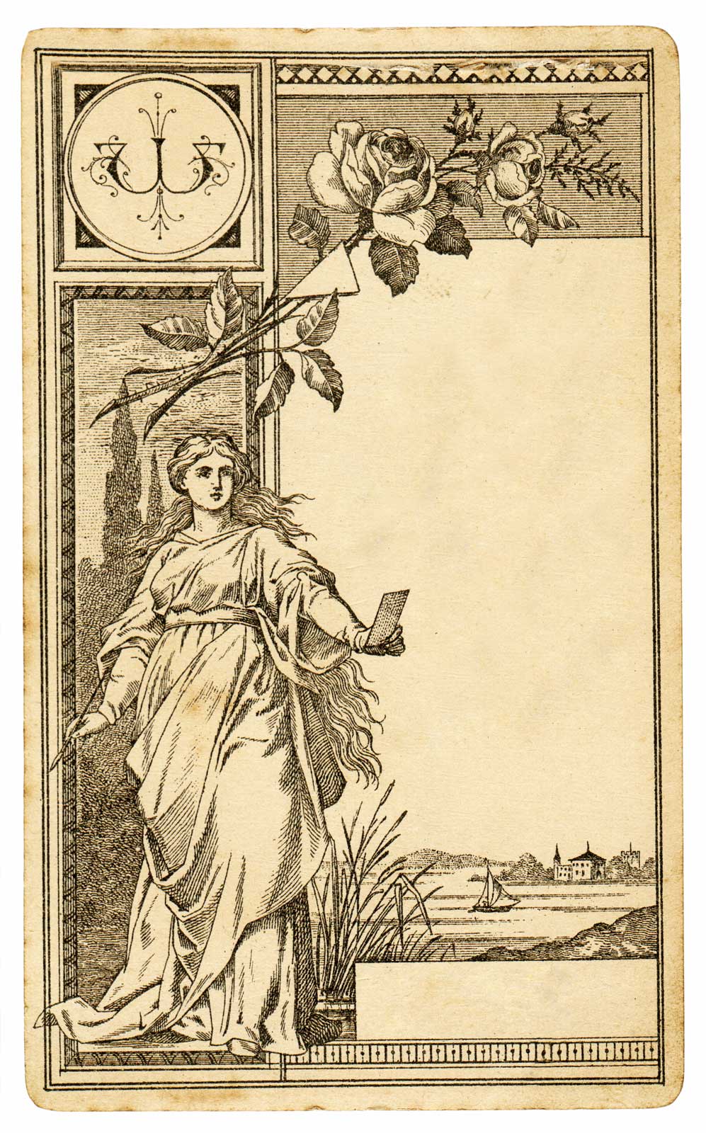  French paper memorabilia, artist unkown, c. 1880, private collection 