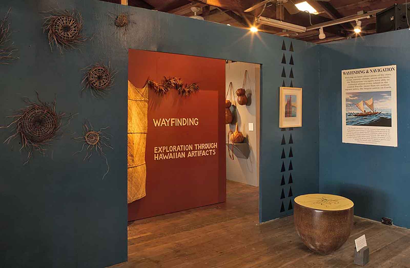 Wayfinding Exhibit | Donkey Mill Art Center | Educational exhibiton on wayfinding and Polynesian migration 