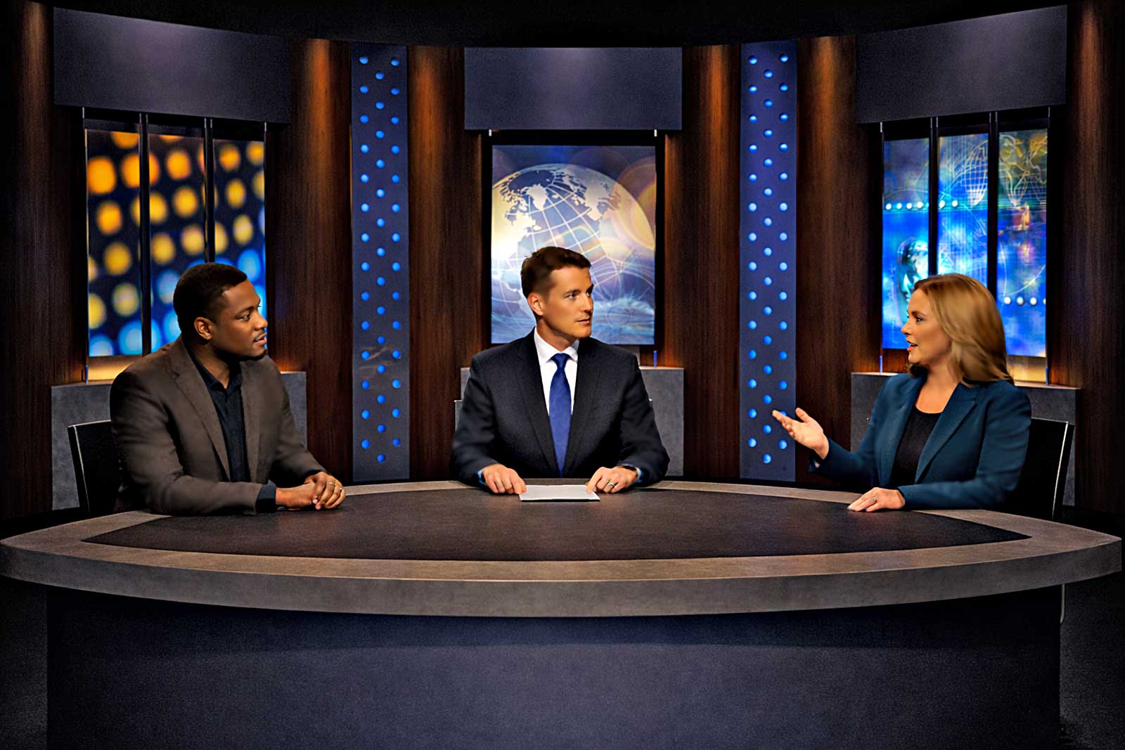  PulsePoint | KQED | Digital rendering of broadcast panel discussion show 